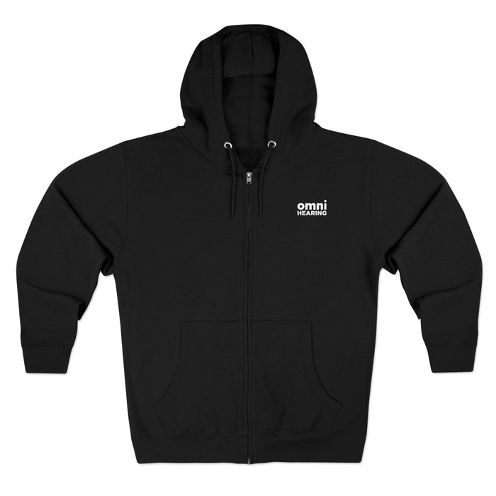 Omni Hearing Unisex Zip Hoodie