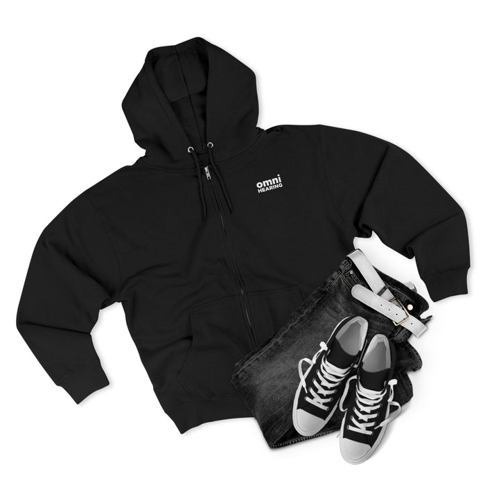 Omni Hearing Unisex Zip Hoodie