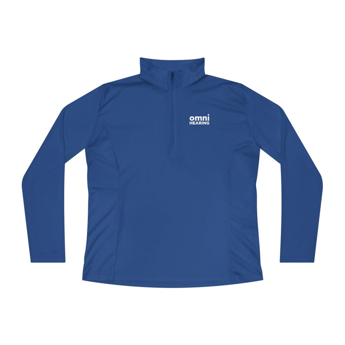 Omni Hearing Ladies Quarter-Zip Pullover