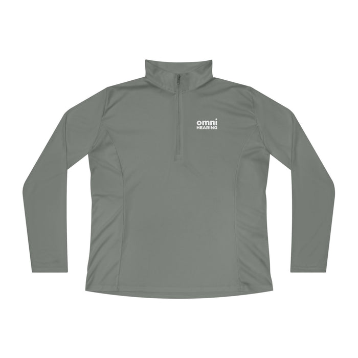 Omni Hearing Ladies Quarter-Zip Pullover
