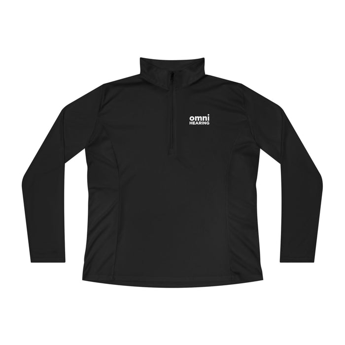 Omni Hearing Ladies Quarter-Zip Pullover