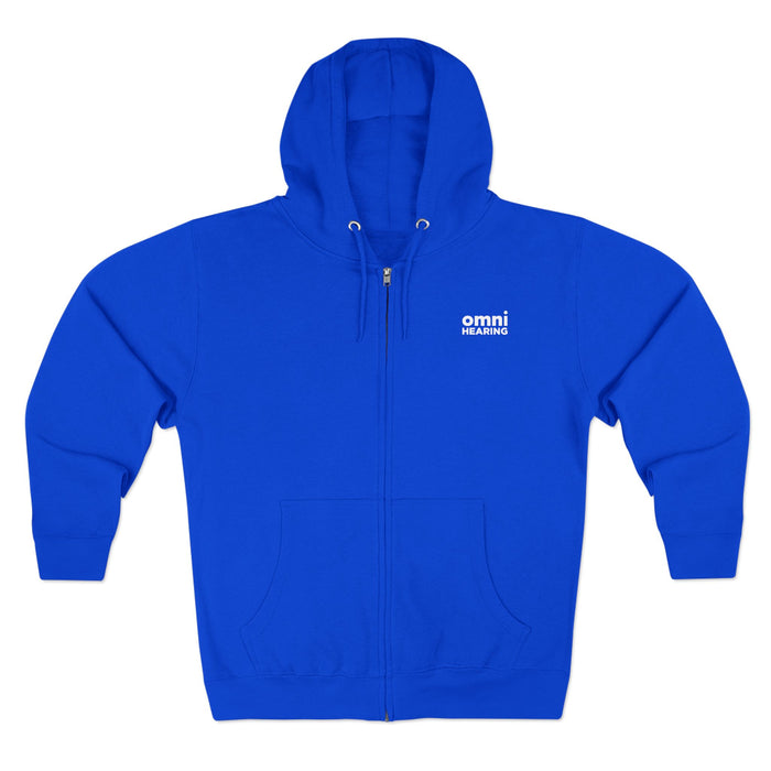 Omni Hearing Unisex Zip Hoodie