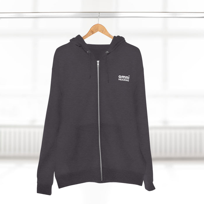 Omni Hearing Unisex Zip Hoodie