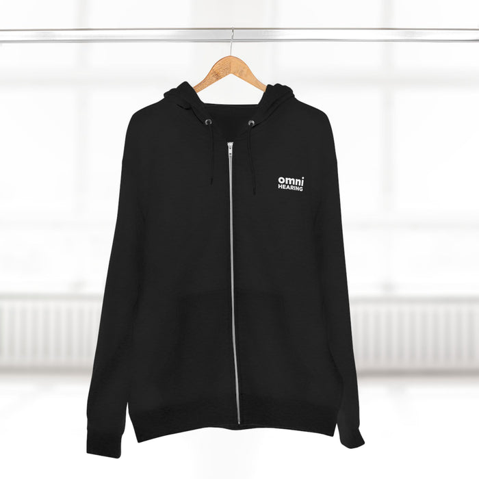 Omni Hearing Unisex Zip Hoodie