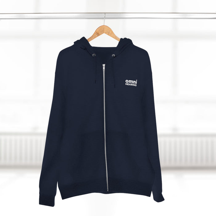 Omni Hearing Unisex Zip Hoodie