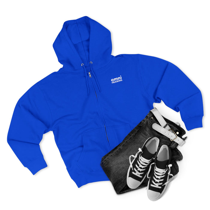 Omni Hearing Unisex Zip Hoodie