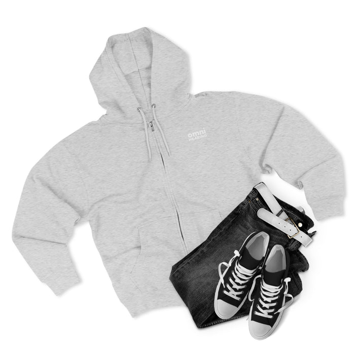 Omni Hearing Unisex Zip Hoodie