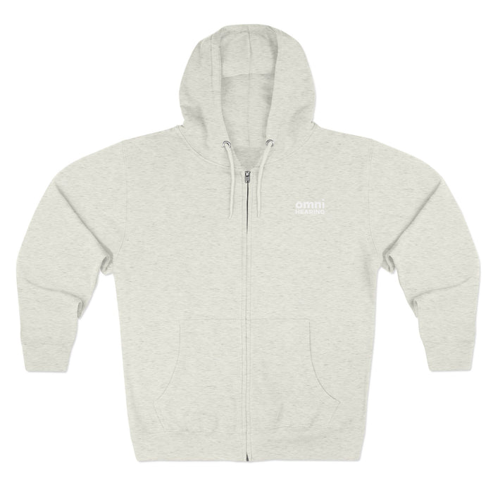 Omni Hearing Unisex Zip Hoodie