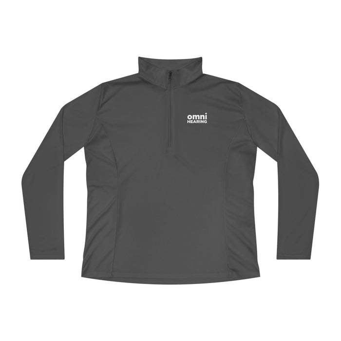 Omni Hearing Ladies Quarter-Zip Pullover