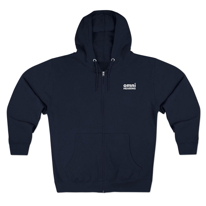 Omni Hearing Unisex Zip Hoodie