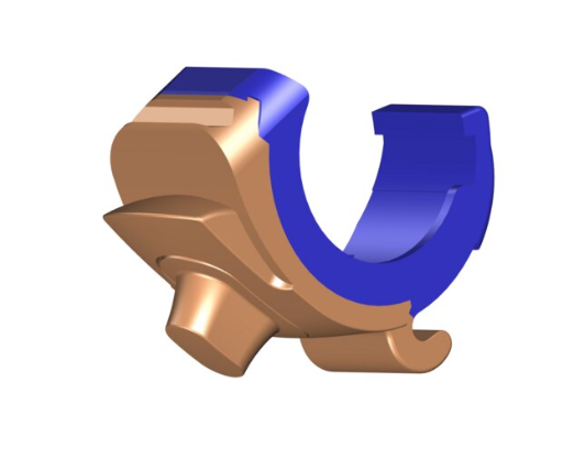 Phonak Virto CIC/IIC Battery Door Part w Pushbutton