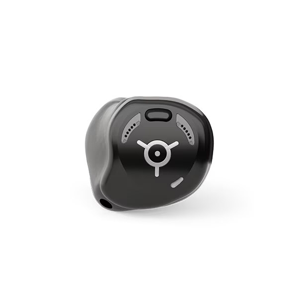 Phonak Virto infinio hearing aid in-the-canal for superior speech understanding and a customized hearing solution, available for an in clinic demo in Ontario.