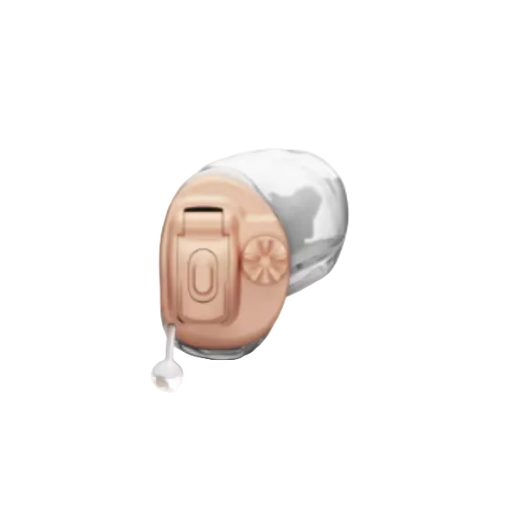 Phonak Virto Paradise hearing aid completely-in-canal for better speech understanding and a discreet hearing solution, available for an in clinic demo in Ontario.