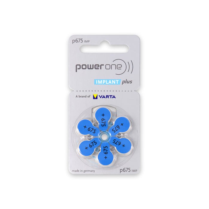 Cochlear Battery PowerOne IMPLANT Plus Batteries | Buy Online Now! — Shop Omni Hearing Inc.