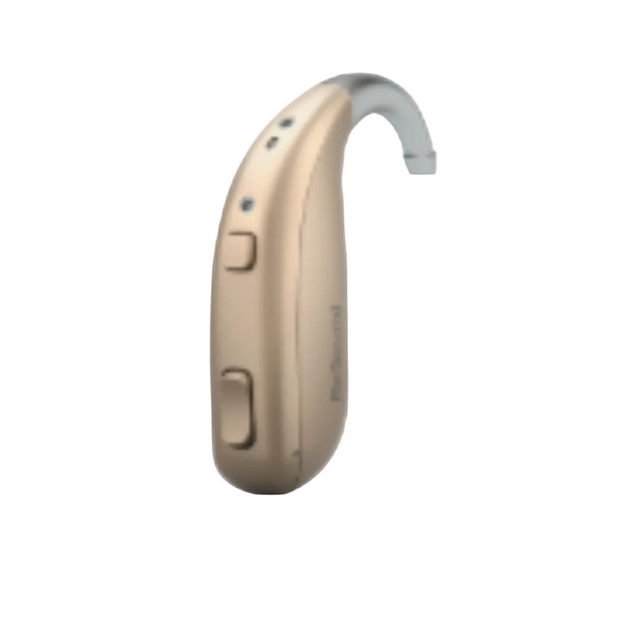ReSound Enzo IA super power rechargeable hearing aid behind-the-ear with dual-chip processor for better understanding in noise, available for an in clinic demo in Ontario.