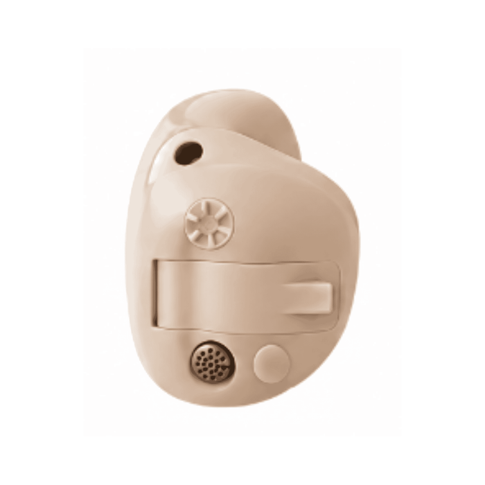 Signia Insio 7IX battery operated hearing aid for a custom fit and premium hearing solution, available for an in clinic demo in Ontario.