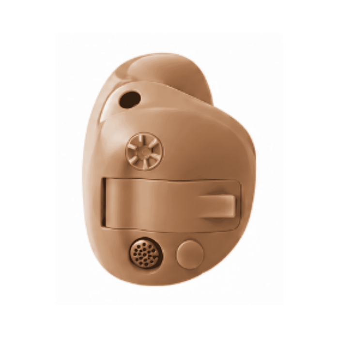 Signia Insio 7IX battery operated hearing aid for a custom fit and premium hearing solution, available for an in clinic demo in Ontario.