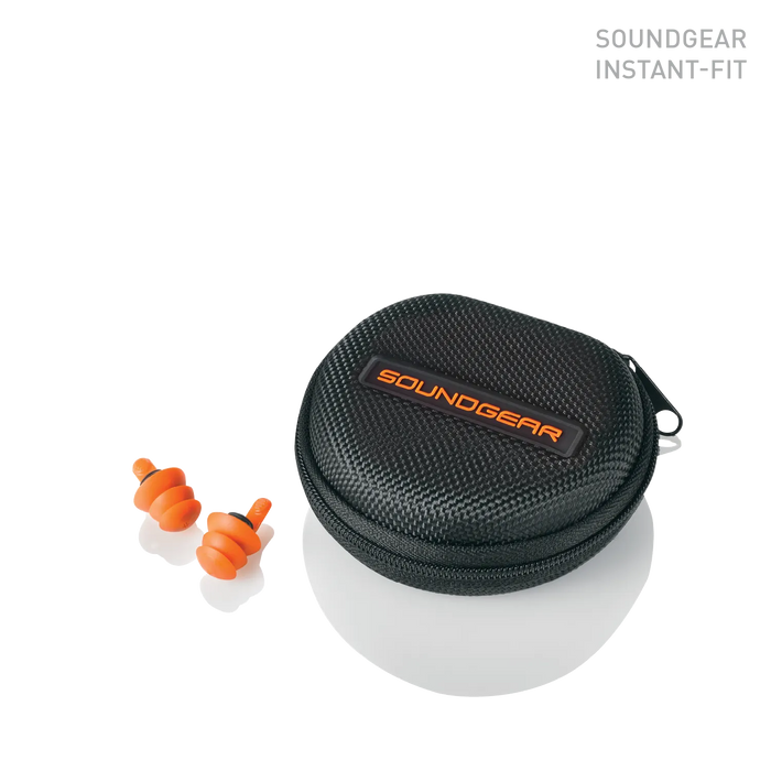 The SoundGear Instant Fit Hearing Protection (Industrial) is the smallest electronic hearing protection product available on the market in Canada.
