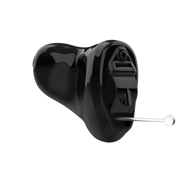Starkey Edge AI 24 battery operated hearing aid completely-in-canal for a crystal clear and discreet hearing solution, available for an in clinic demo in Ontario.