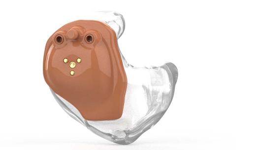 Starkey Edge AI 24 rechargeable hearing aid in-the-ear for a crystal clear and custom hearing solution, available for an in clinic demo in Ontario.