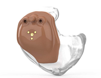Starkey Edge AI 24 rechargeable hearing aid in-the-ear for a crystal clear and custom hearing solution, available for an in clinic demo in Ontario.