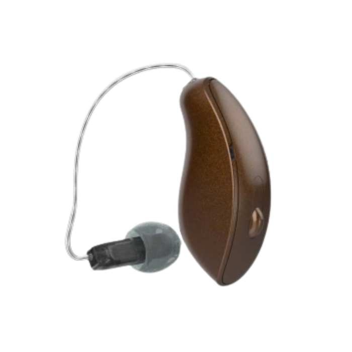 Starkey Edge AI 24 rechargeable hearing aid mini-receiver-in-canal for a crystal clear and discreet hearing solution, available for an in clinic demo in Ontario.