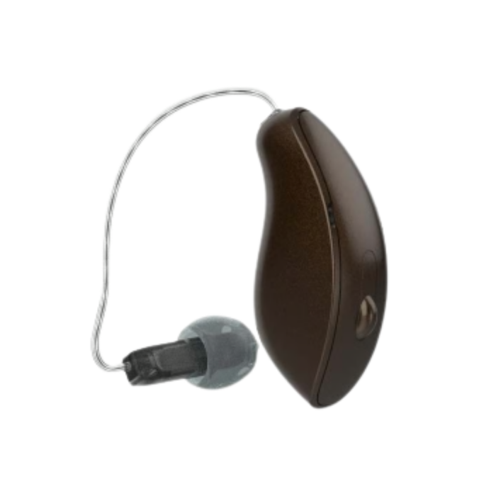 Starkey Edge AI 24 rechargeable hearing aid mini-receiver-in-canal for a crystal clear and discreet hearing solution, available for an in clinic demo in Ontario.