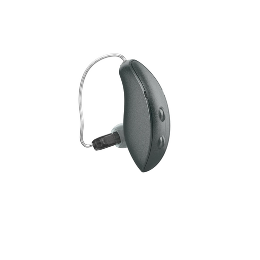 Starkey Genesis AI 24 receiver-in-canal rechargeable hearing aid for crystal clear speech hearing, available for an in clinic demo in Ontario.
