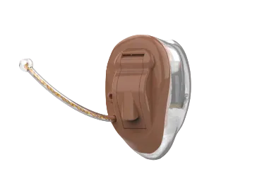 Starkey Omega AI 24 battery operated hearing aid completely-in-canal for the best crystal clear and discreet hearing solution, available for an in clinic demo in Ontario.