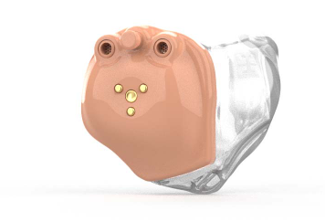 Starkey Omega AI 24 rechargeable hearing aid in-the-canal for a crystal clear and personalized hearing solution, available for an in clinic demo in Ontario.