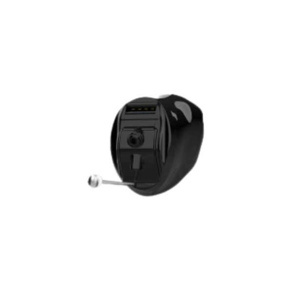 Starkey Signature 24 battery operated hearing aid invisible-in-canal for a crystal clear and most discreet custom hearing solution, available for an in clinic demo in Ontario.