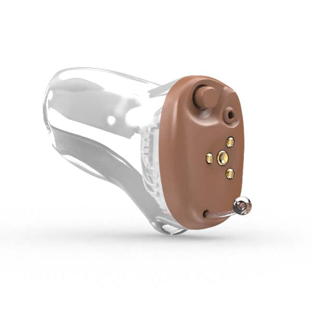 Starkey Signature AI 24 rechargeable hearing aid completely-in-canal for a crystal clear and discreet hearing solution, available for an in clinic demo in Ontario.