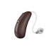 Unitron Blu Moxi battery operated hearing aid for speech clarity and balanced hearing, available for an in clinic demo in Ontario.