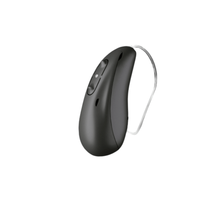 Unitron Smile Moxi RX rechargeable hearing aid to take advantage of the deep neural net dual chip, bringing the  clearest speech in noise and balanced hearing, available for an in clinic demo in Ontario.