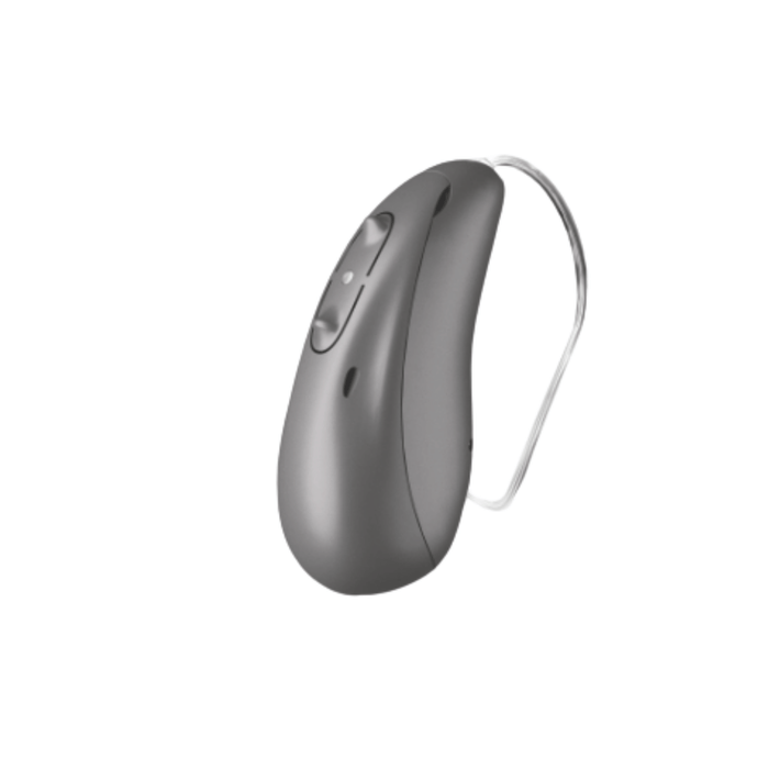 Unitron Smile Moxi RX rechargeable hearing aid to take advantage of the deep neural net dual chip, bringing the  clearest speech in noise and balanced hearing, available for an in clinic demo in Ontario.