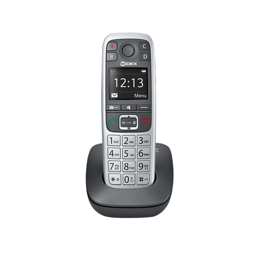 The Widex Phone-Dex 2 Extension Handset is an all-purpose cordless phone which instantly connects both hearing aids to your home telephone or land line.