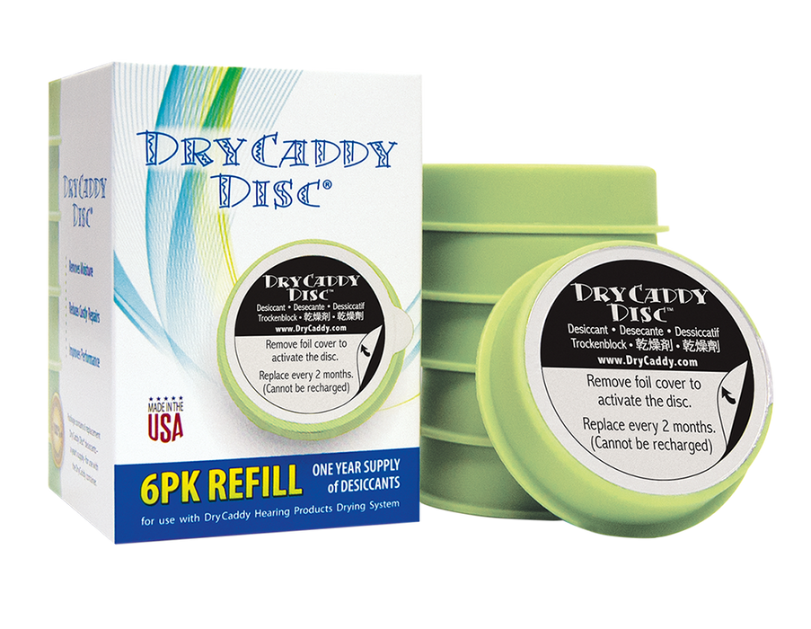 Dry & Store DryCaddy Disc 6pk Refill