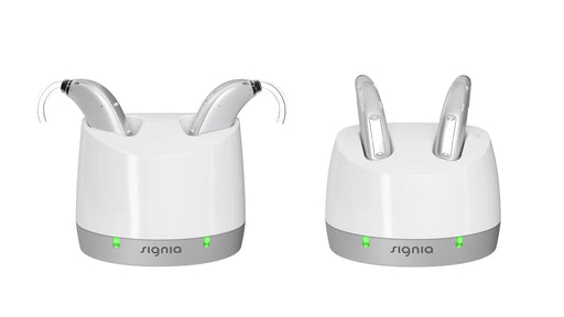 Signia Motion Standard Charger P X compatible with Signia and Rexton hearing aids.