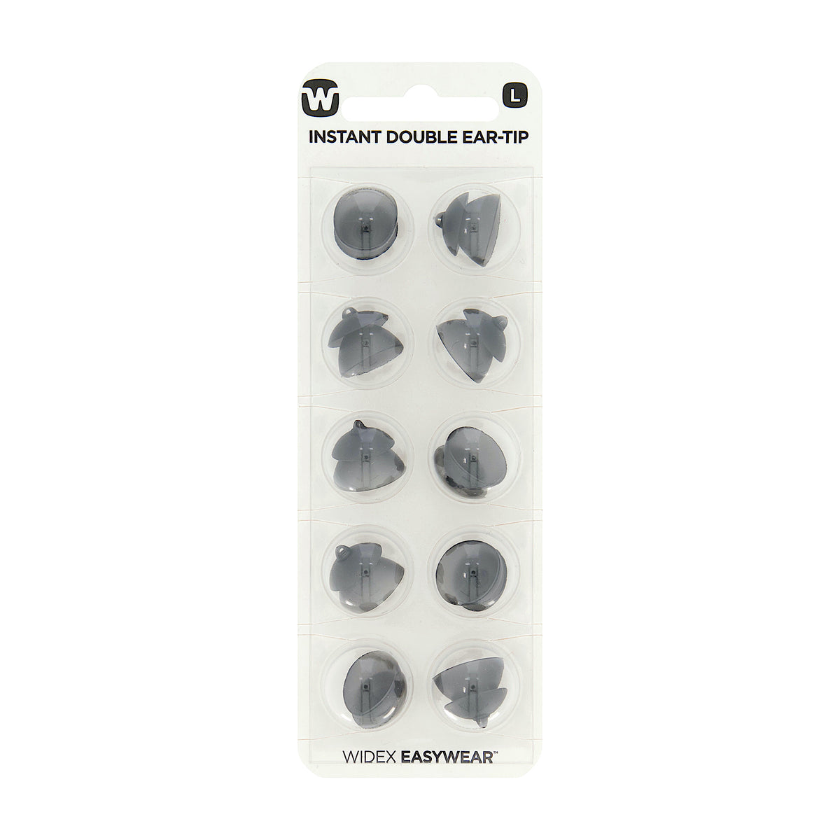 Widex Instant Double EarTip L Buy Hearing Aid Domes Online Now