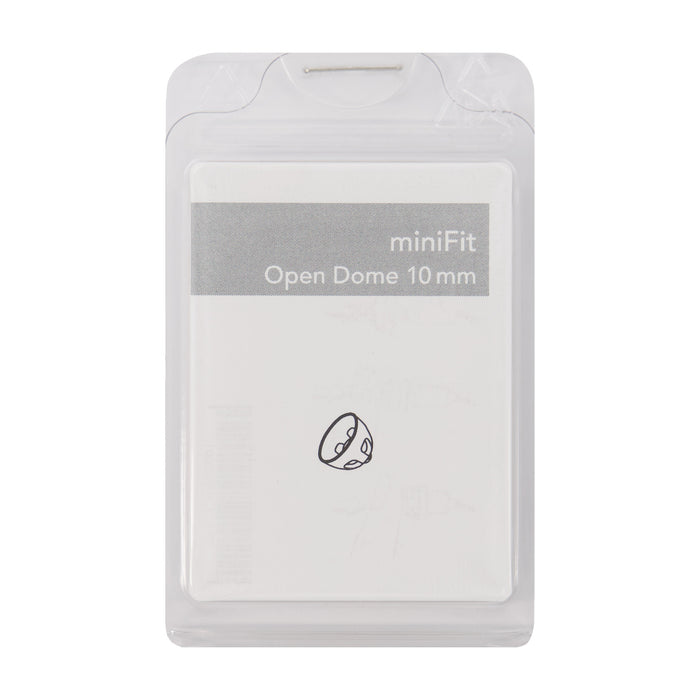 miniFit Open Dome 10mm for Bernafon, Sonic and Phillips RITE Hearing Aids