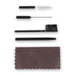 Phonak Universal Hearing Aid Cleaning Kit with a nylon vent cleaning brush, nylon small-vent poker, nylon brush, mat and wax pick.